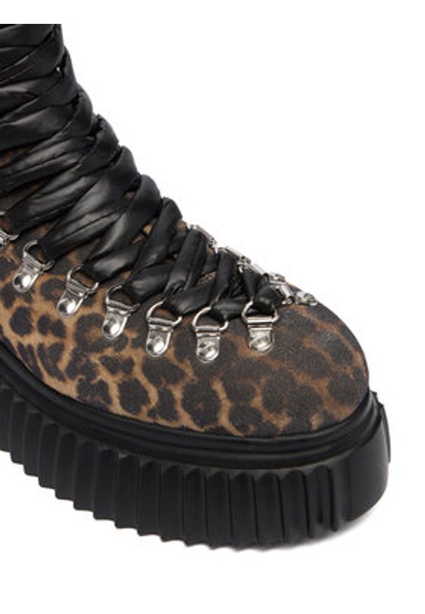 AGL Trzewiki D751501PGKI0454157 Brązowy. Kolor: brązowy. Materiał: skóra