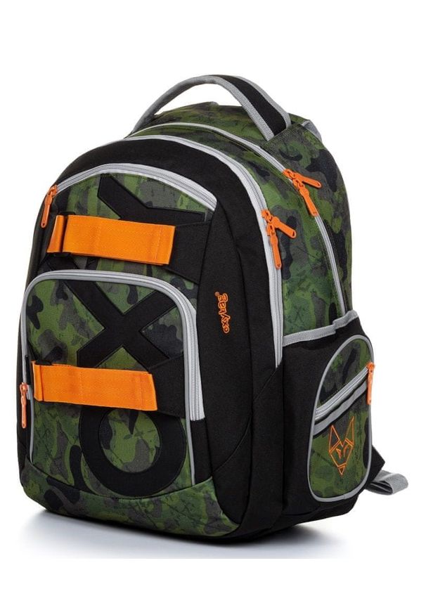Karton P+P plecak szkolny OXY Style Army. Styl: elegancki