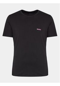 Hugo Komplet 3 t-shirtów 50480088 Czarny Regular Fit. Kolor: czarny. Materiał: bawełna #6