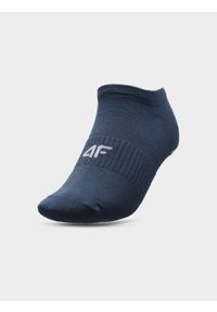 4f - Skarpetki casual przed kostkę (3-pack) męskie. Kolor: wielokolorowy. Materiał: włókno, materiał, bawełna #2