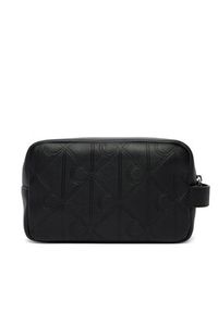 Calvin Klein Kosmetyczka Xl Emblem Aop Embo?Ss Dopp Kit LV04D1179G Czarny. Kolor: czarny. Materiał: skóra #4