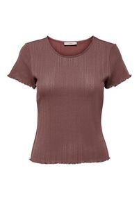 only - ONLY T-Shirt Carlotta 15256154 Różowy Tight Fit. Kolor: różowy. Materiał: bawełna #2