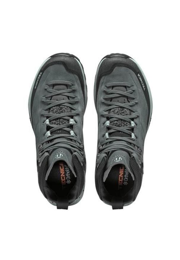 TECNICA - Buty trekkingowe damskie Tecnica Forge Hike Mid Gtx. Wysokość cholewki: za kostkę. Kolor: szary. Materiał: materiał, syntetyk. Szerokość cholewki: normalna