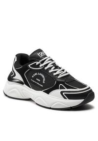 Karl Lagerfeld - KARL LAGERFELD Sneakersy KL65638 Czarny. Kolor: czarny. Materiał: materiał #4
