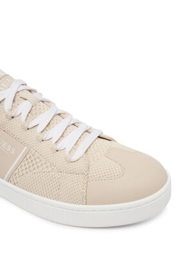 Guess Sneakersy FLPJRX FAB12 Beżowy. Kolor: beżowy. Materiał: materiał