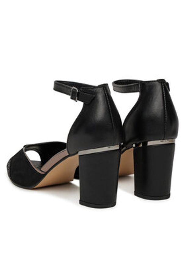 Lasocki Sandały HY6812-1 Czarny. Kolor: czarny. Materiał: skóra