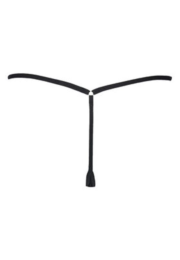Hunkemöller Stringi Ingrid 300468 Czarny. Kolor: czarny. Materiał: syntetyk