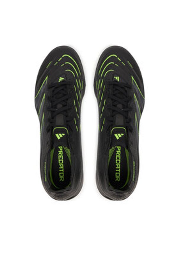 Adidas - adidas Buty do piłki nożnej Predator League JI1133 Czarny. Kolor: czarny. Materiał: skóra