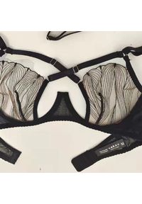 Intica - Komplet bielizny ze strapami na specjalne okazje Muireall. Kolor: czarny. Materiał: materiał #4