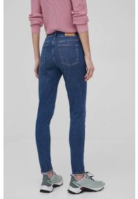 GANT - Gant jeansy 4100132 damskie medium waist. Kolor: niebieski #4
