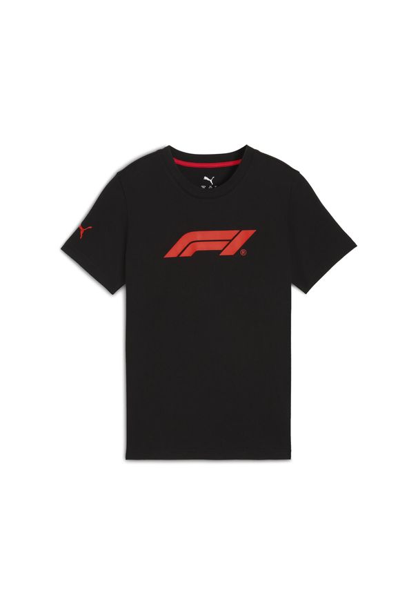 Puma - Dziecięca koszulka F1® Essentials PUMA Black. Kolor: czarny