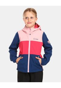 Dziewczęca kurtka softshell Kilpi RAVIA-J. Kolor: różowy. Materiał: softshell