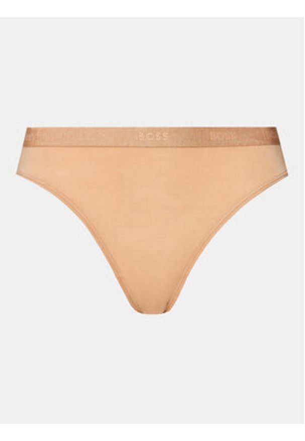 BOSS - Boss Figi klasyczne 50502753 Beżowy. Kolor: beżowy. Materiał: wiskoza