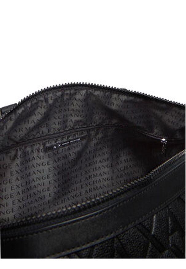 Armani Exchange Torba XM000845 AF12133 UC001 Czarny. Kolor: czarny. Materiał: skóra