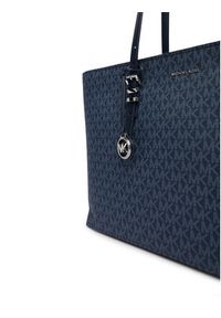 MICHAEL Michael Kors Torebka Quinn 30T5SQNT9V Granatowy. Kolor: niebieski. Materiał: skórzane #6