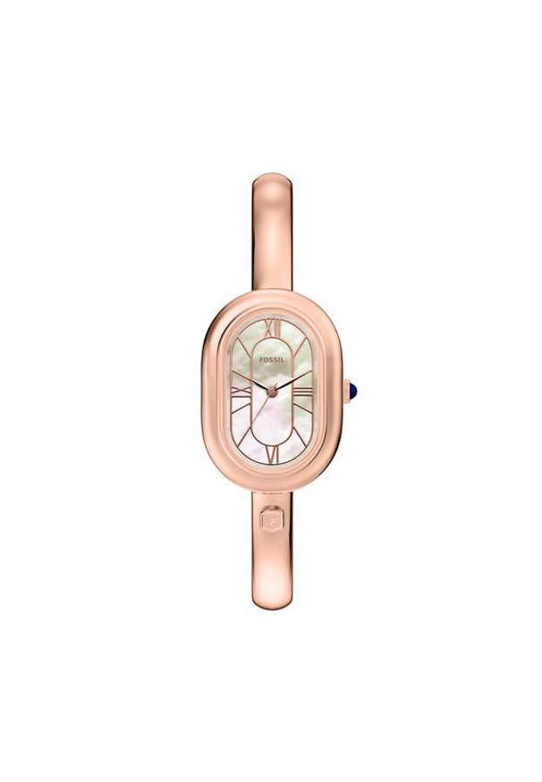 Fossil Zegarek Sloan ES5472 Różowe złoto. Kolor: różowy, złoty, wielokolorowy
