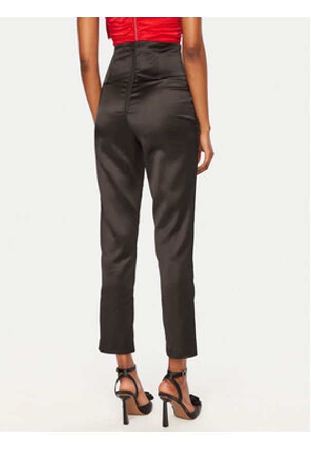 BARDOT Spodnie materiałowe 59146PB3 Czarny Regular Fit. Kolor: czarny. Materiał: syntetyk