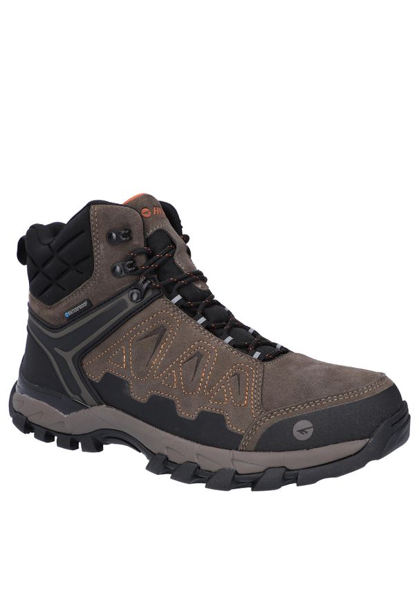 Hi-tec - Buty trekkingowe Hi-Tec CHESTNUT ORANGE V LITE EXPLORER WP WODOODPORNE. Kolor: czarny, brązowy, wielokolorowy