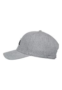 Quiksilver - Czapka dla Mężczyzn DECADES Szary. Kolor: szary. Materiał: materiał, poliester, bawełna. Wzór: haft