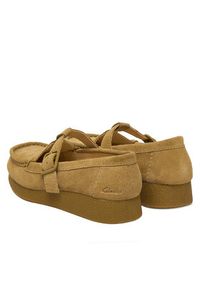 Clarks Półbuty WallabeeEVOBar 26183152 Brązowy. Kolor: brązowy. Materiał: zamsz, skóra #4