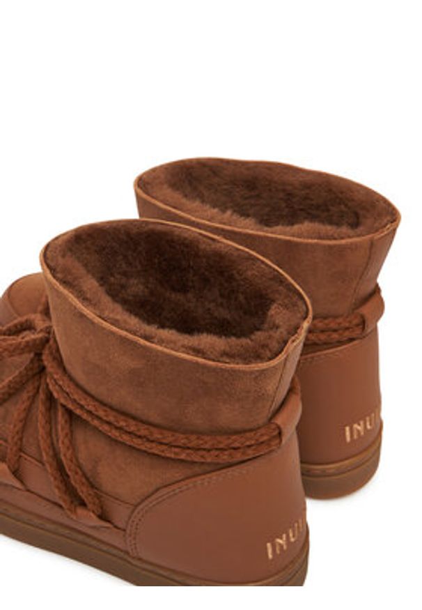 Inuikii Śniegowce Classic 1001.003.0122 Brązowy. Kolor: brązowy. Materiał: skóra, zamsz