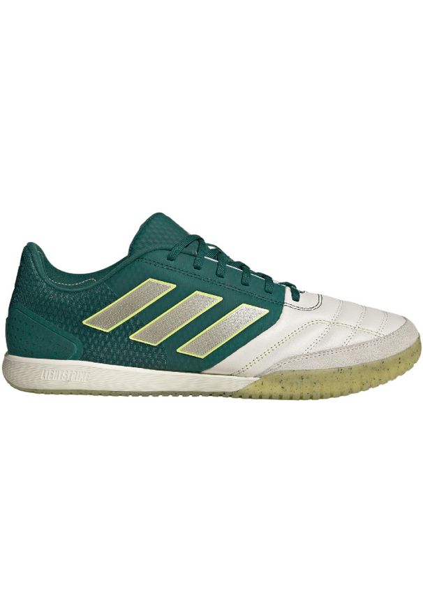 Adidas - Buty piłkarskie adidas Top Sala Competition IN. Kolor: zielony, biały, wielokolorowy. Sport: piłka nożna