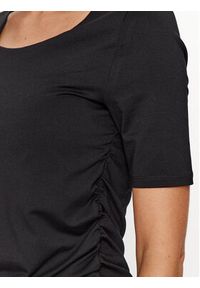 BOSS - Boss T-Shirt Eleiza 50498550 Czarny Slim Fit. Kolor: czarny
