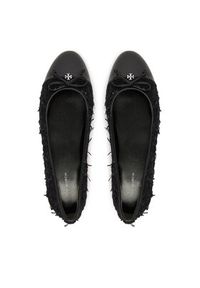 Tory Burch Baleriny 177191 Czarny. Kolor: czarny. Materiał: materiał #4