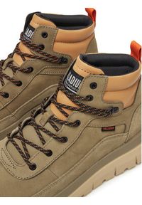 Palladium Sneakersy Pallaflex Cuff M 09509-399-M Zielony. Kolor: zielony. Materiał: nubuk, skóra #6