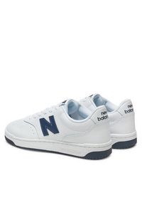 New Balance Sneakersy BB80UFO Biały. Kolor: biały. Materiał: skóra #5