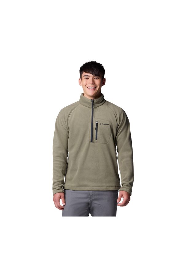 columbia - Bluza męska Columbia Fast Trek III. Kolor: zielony. Styl: sportowy