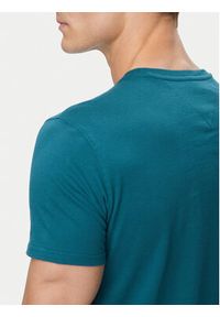 Tommy Jeans T-Shirt DM0DM04411 Zielony ciemny Slim Fit. Kolor: zielony. Materiał: bawełna #2