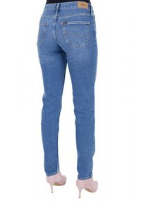 Lee - LEE ELLY MID DAMSKIE SPODNIE JEANSOWE WORN MARTHA L305QDTO #9