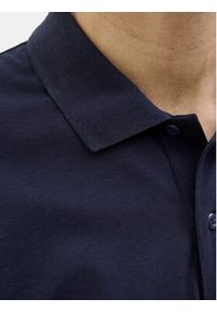 Jack & Jones - Jack&Jones Polo Simon 12269299 Granatowy Regular Fit. Typ kołnierza: polo. Kolor: niebieski. Materiał: bawełna