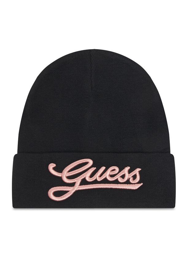 Czapka Guess. Kolor: czarny
