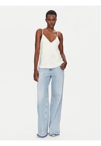 ViCOLO Top TD0649 Écru Regular Fit. Materiał: syntetyk #5