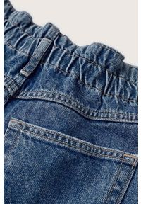 mango - Mango jeansy Marcela damskie high waist. Stan: podwyższony. Kolor: turkusowy #3