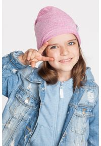 PaMaMi - Wiosenna czapka dziewczęca PaMamI - Ciemnoniebieski. Kolor: niebieski. Materiał: elastan, bawełna. Sezon: wiosna #3