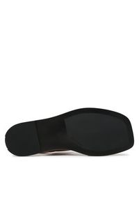 Calvin Klein Sandały Squared Flat Sandal He HW0HW01496 Brązowy. Kolor: brązowy. Materiał: materiał #5