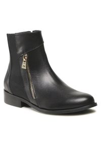 Maccioni Botki 341.101.571 Czarny. Kolor: czarny. Materiał: skóra #1