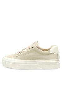 GANT - Gant Sneakersy Avona Sneaker 28533447 Beżowy. Kolor: beżowy. Materiał: zamsz, skóra