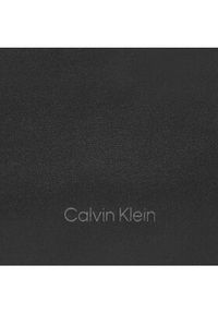 Calvin Klein Torebka Re-Lock Dbl Shoulder Bag Perf K60K610620 Czarny. Kolor: czarny. Materiał: skórzane