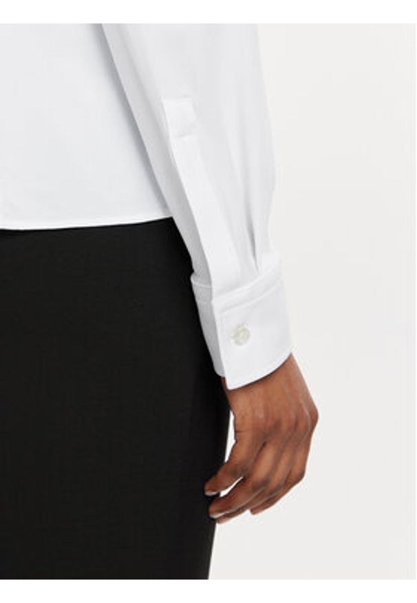 BOSS - Boss Koszula Boanna 50518181 Biały Extra Slim Fit. Kolor: biały. Materiał: syntetyk