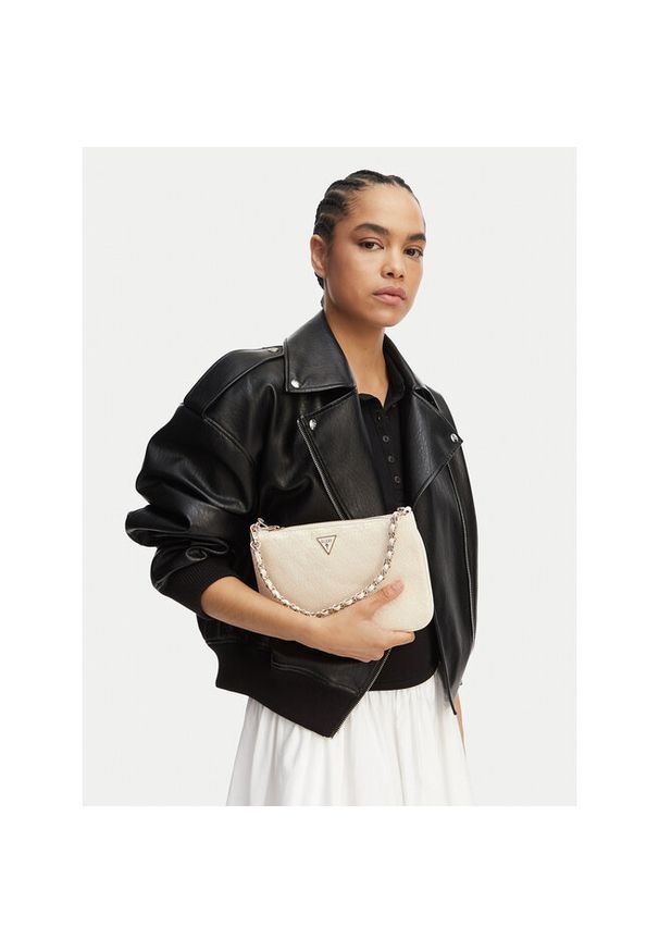 Torebka Guess. Kolor: beżowy