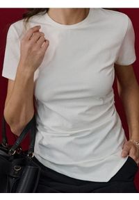 Sinsay - Bluzka - kremowy. Kolor: kremowy #1