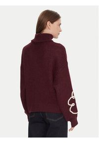 Vero Moda Golf Fatima 10335036 Fioletowy Regular Fit. Typ kołnierza: golf. Kolor: fioletowy. Materiał: syntetyk #7