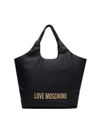 Love Moschino - LOVE MOSCHINO Torebka JC4396PP0NKD000A Czarny. Kolor: czarny. Materiał: skórzane #6