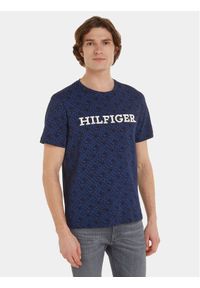 TOMMY HILFIGER - T-Shirt Tommy Hilfiger. Kolor: niebieski