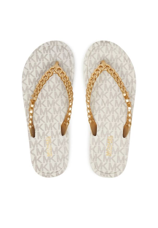 Japonki MICHAEL Michael Kors. Kolor: kremowy