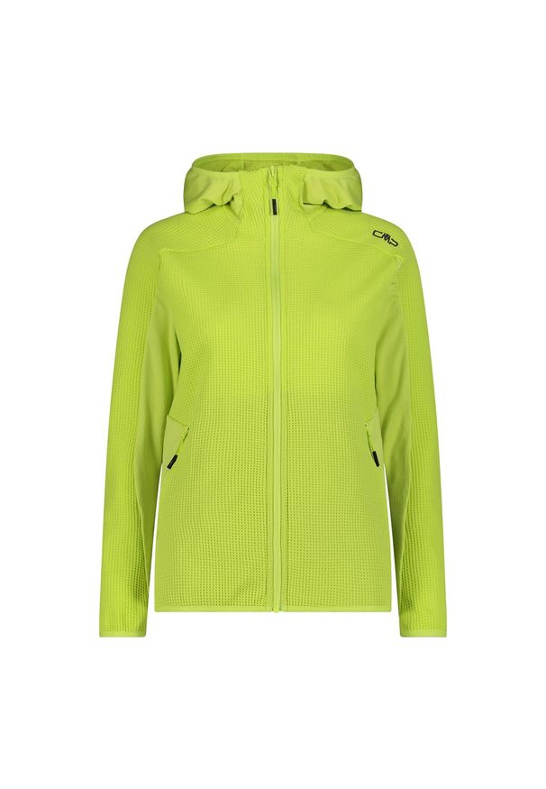 Bluza damska turystyczna CMP 35G6496. Kolor: zielony. Styl: sportowy. Sport: turystyka piesza